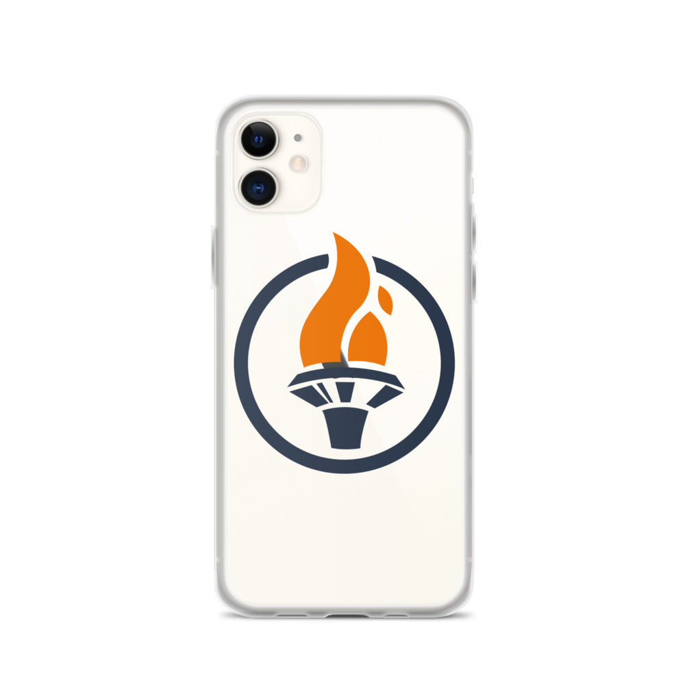 Blue Logo - iPhone Case