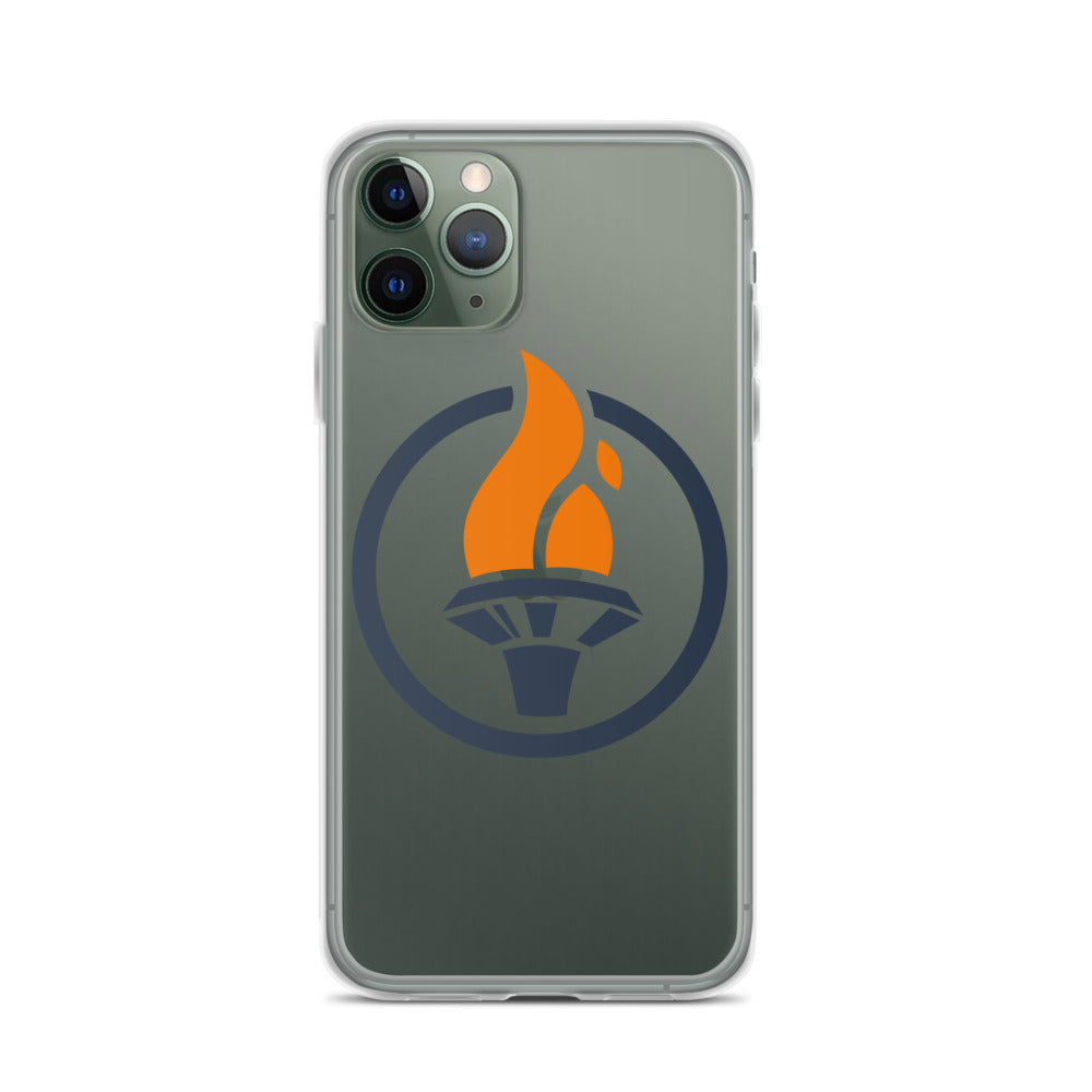 Blue Logo - iPhone Case