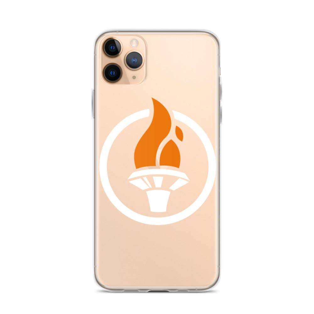 White Logo - iPhone Case