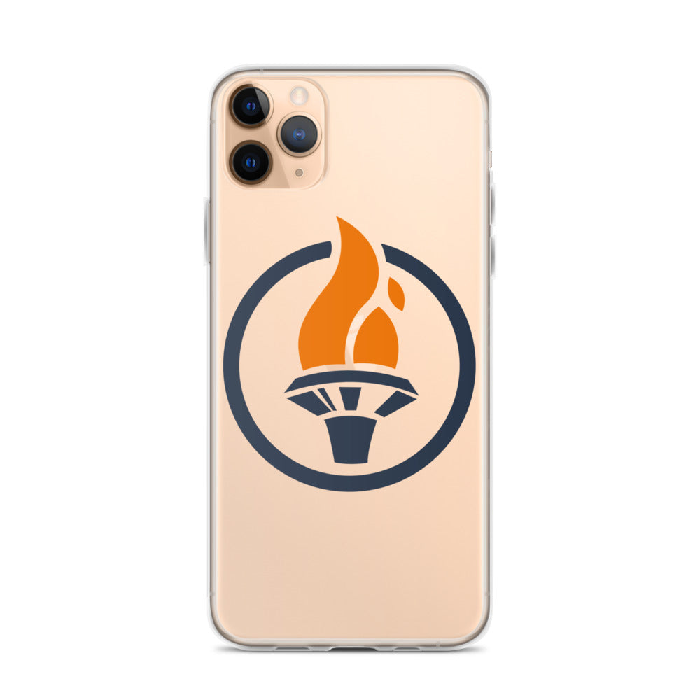 Blue Logo - iPhone Case
