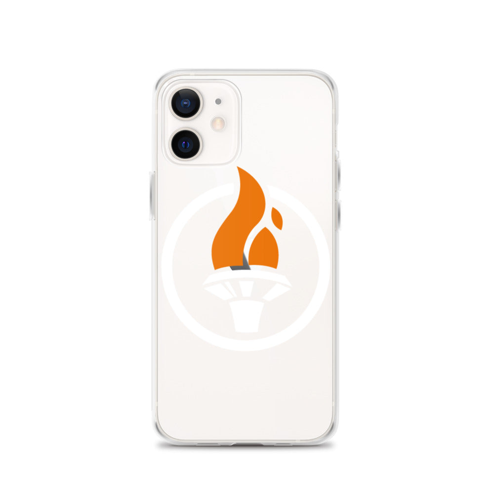 White Logo - iPhone Case