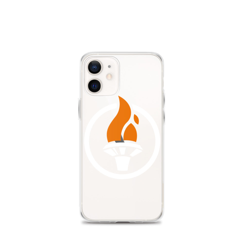 White Logo - iPhone Case