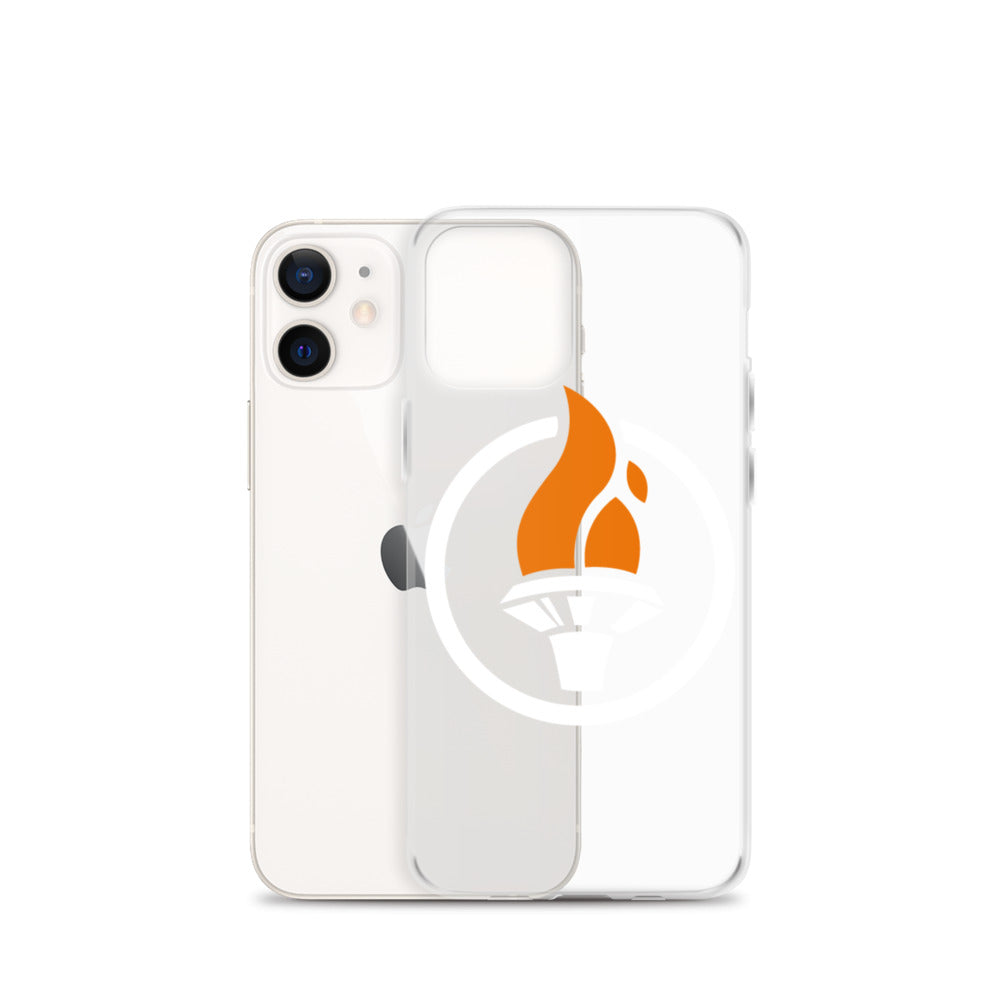 White Logo - iPhone Case