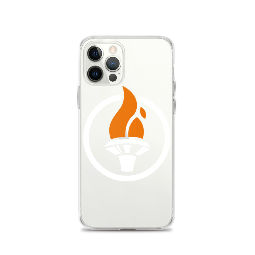 White Logo - iPhone Case