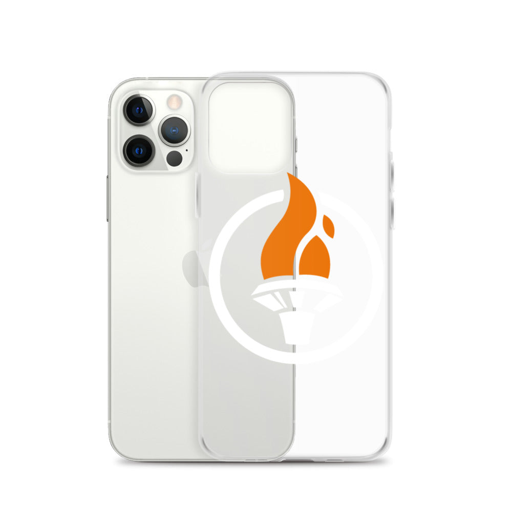 White Logo - iPhone Case