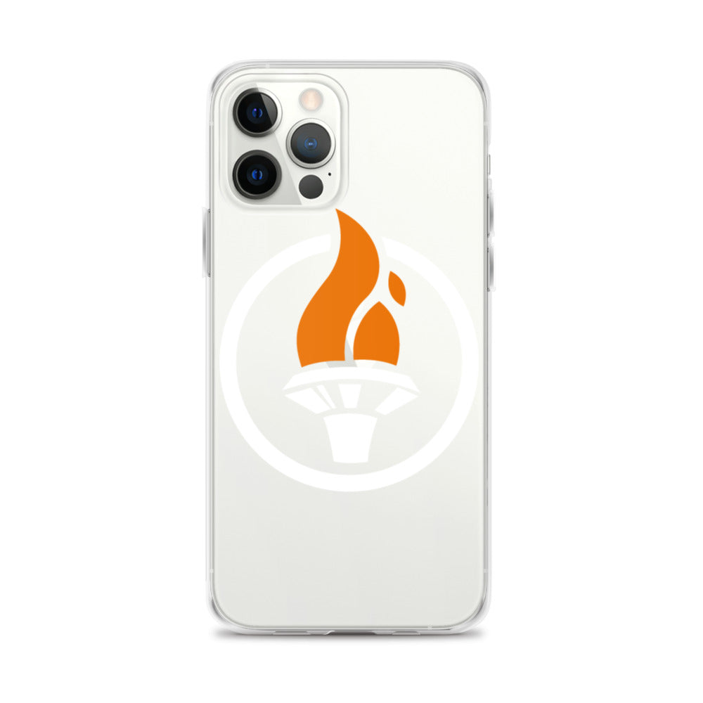 White Logo - iPhone Case