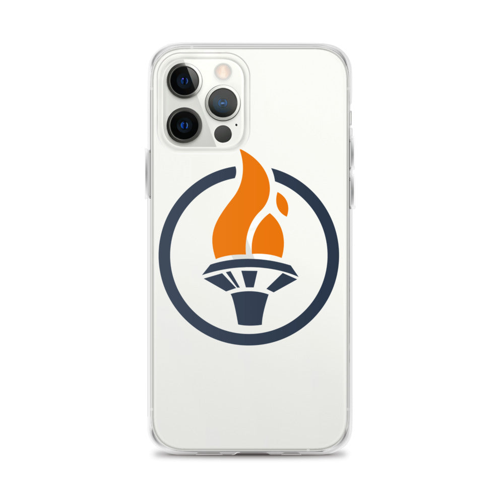 Blue Logo - iPhone Case