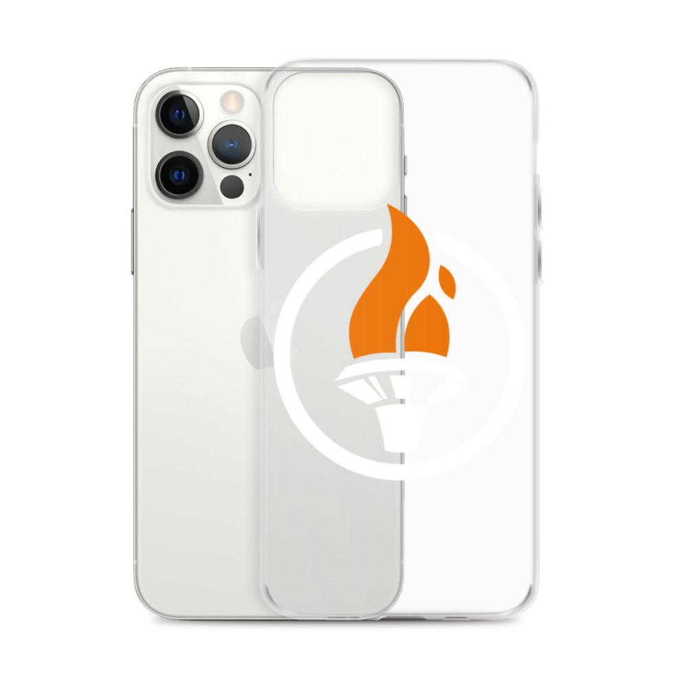 White Logo - iPhone Case
