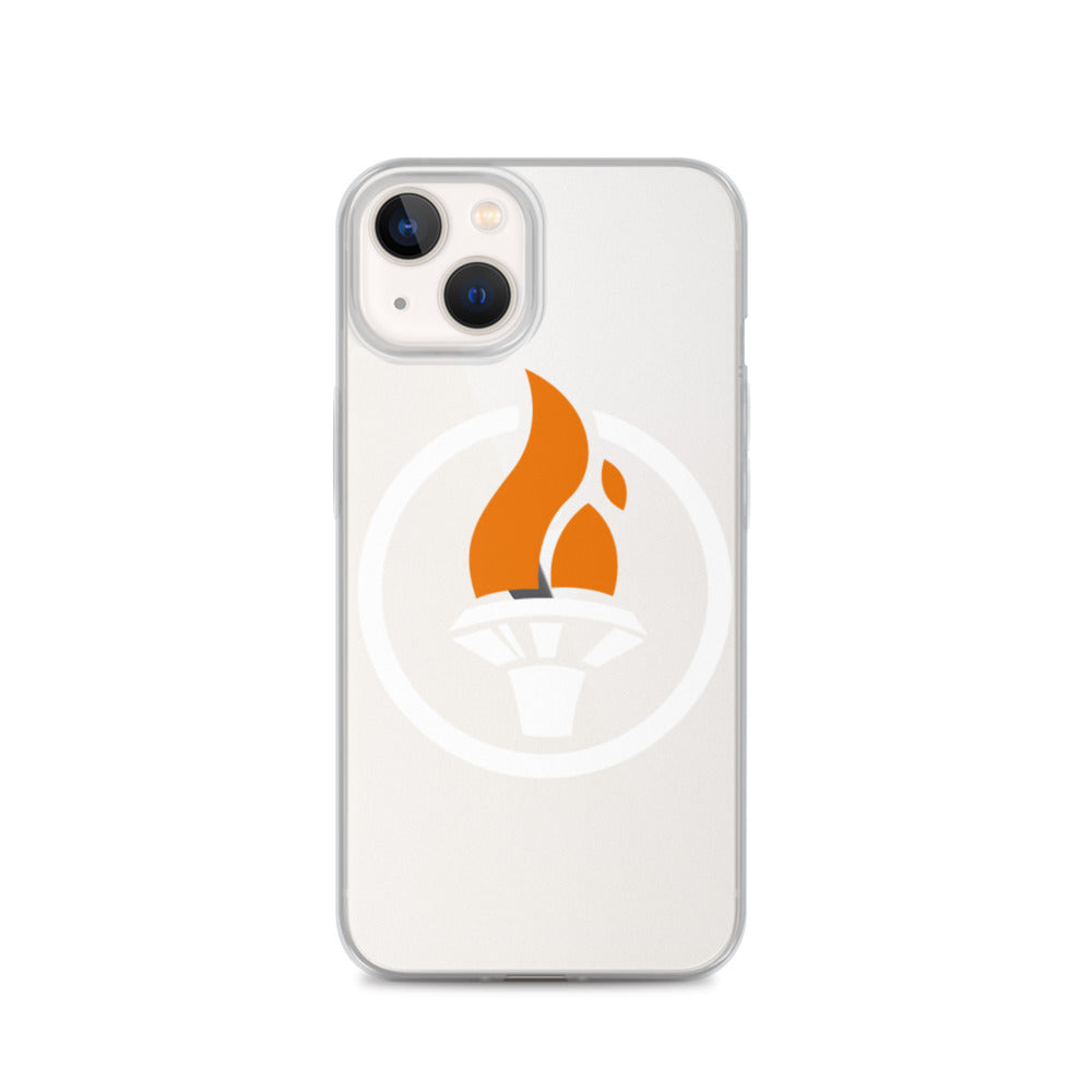 White Logo - iPhone Case