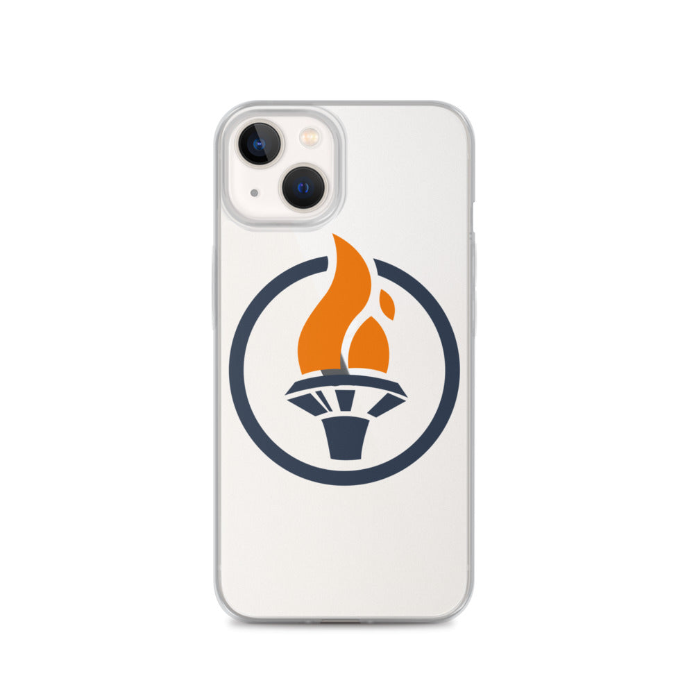 Blue Logo - iPhone Case
