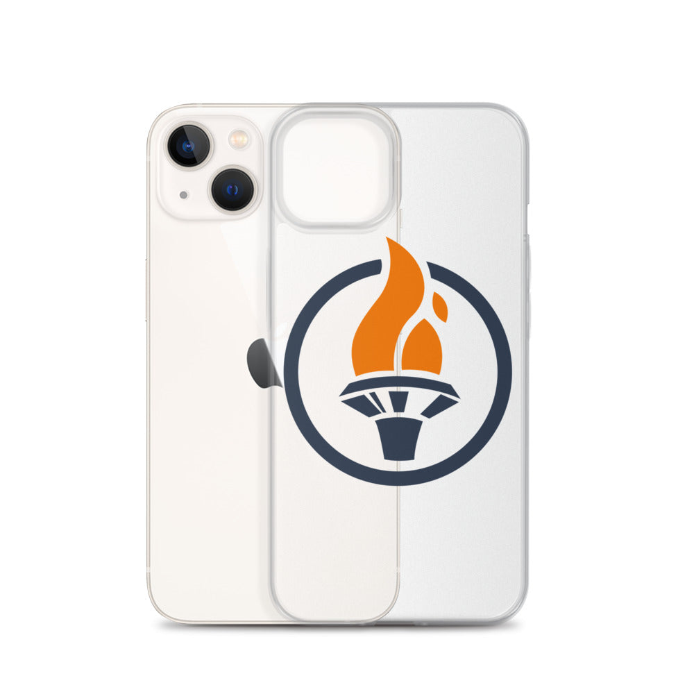 Blue Logo - iPhone Case