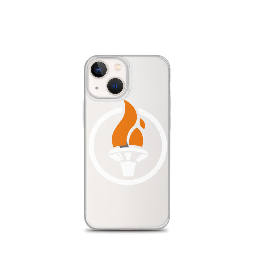 White Logo - iPhone Case