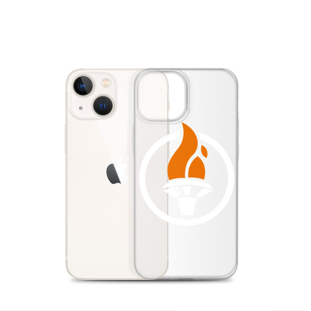 White Logo - iPhone Case