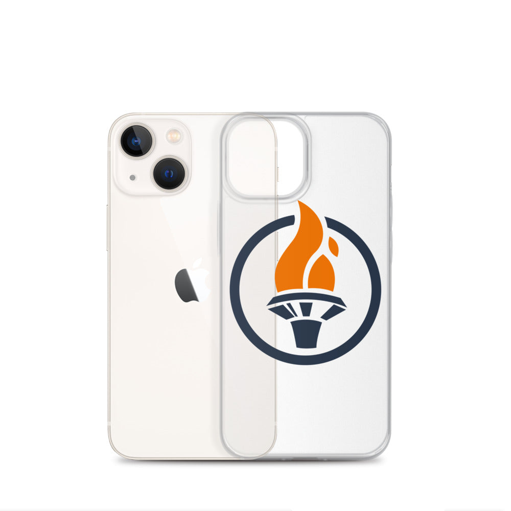 Blue Logo - iPhone Case