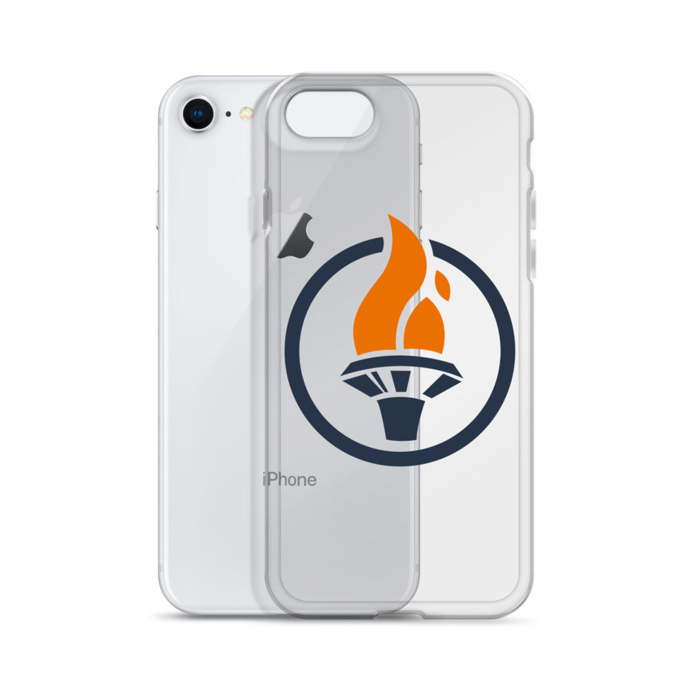 Blue Logo - iPhone Case