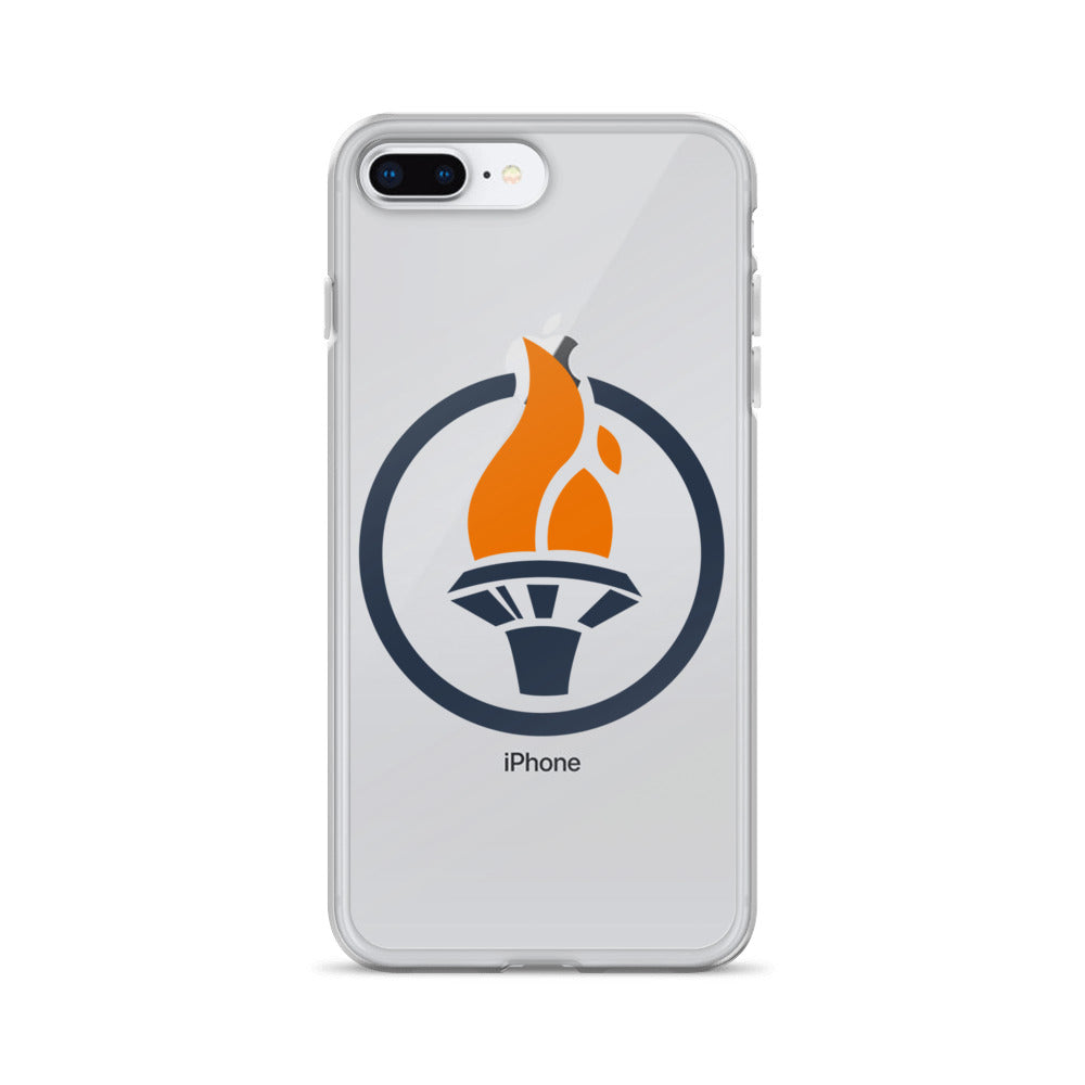Blue Logo - iPhone Case