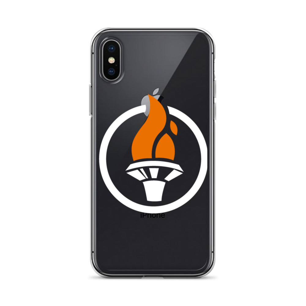 White Logo - iPhone Case