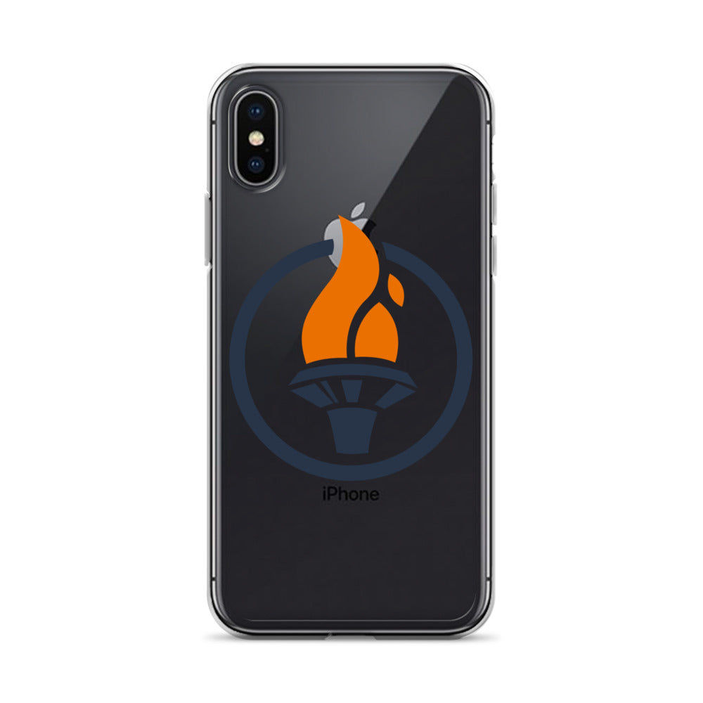 Blue Logo - iPhone Case