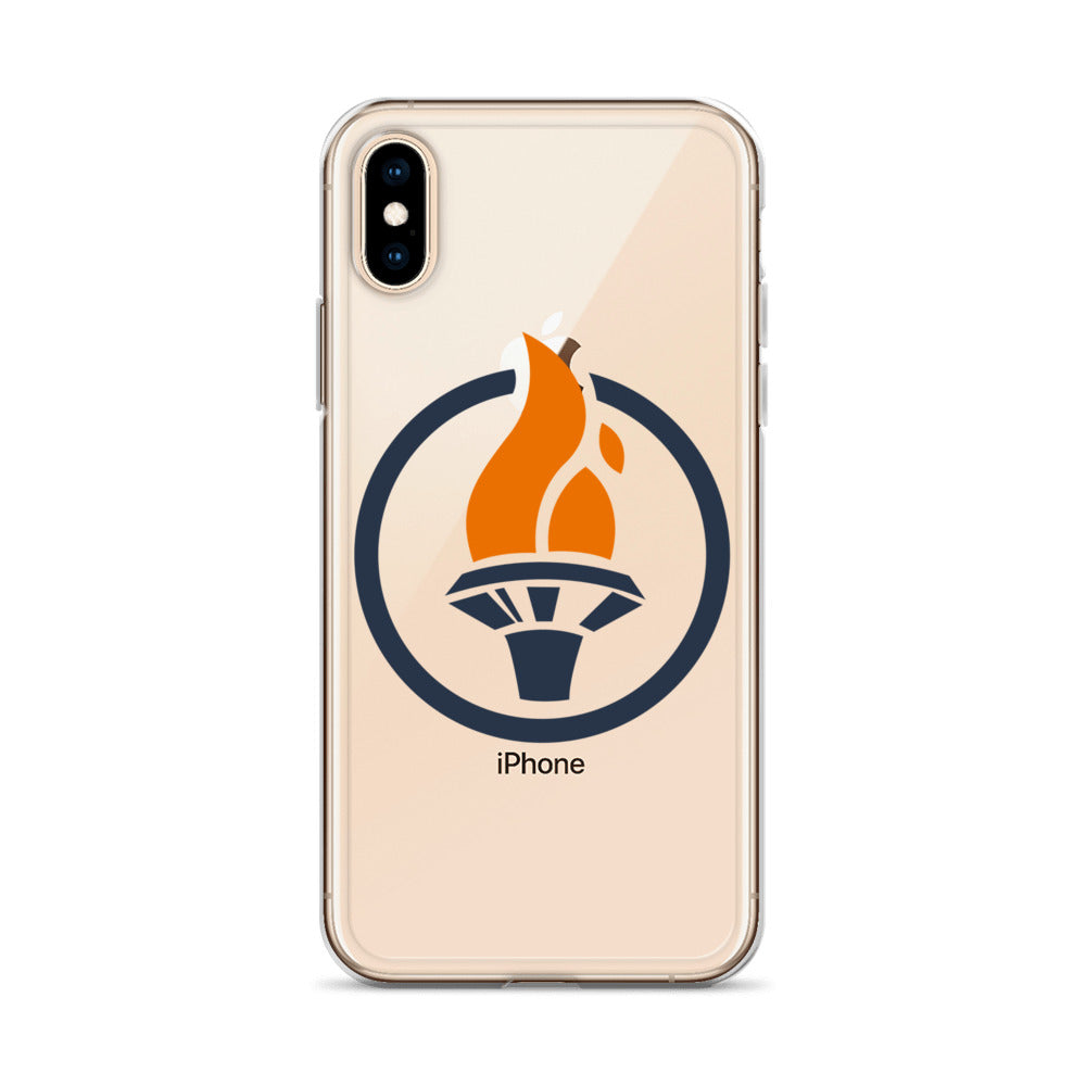 Blue Logo - iPhone Case