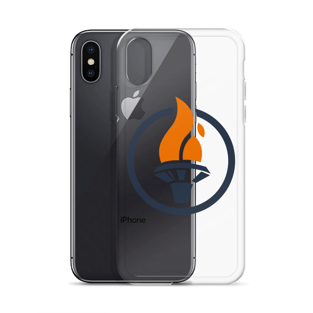 Blue Logo - iPhone Case