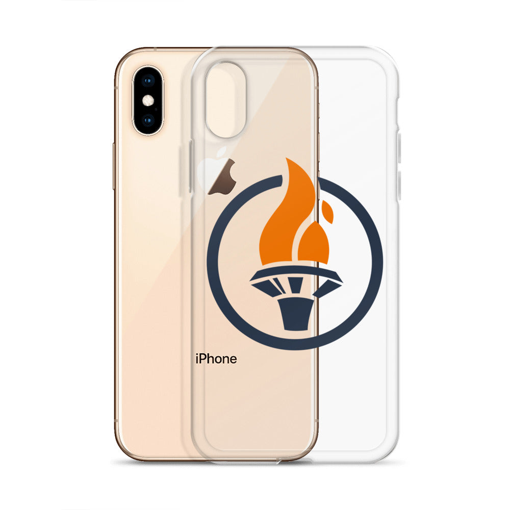 Blue Logo - iPhone Case