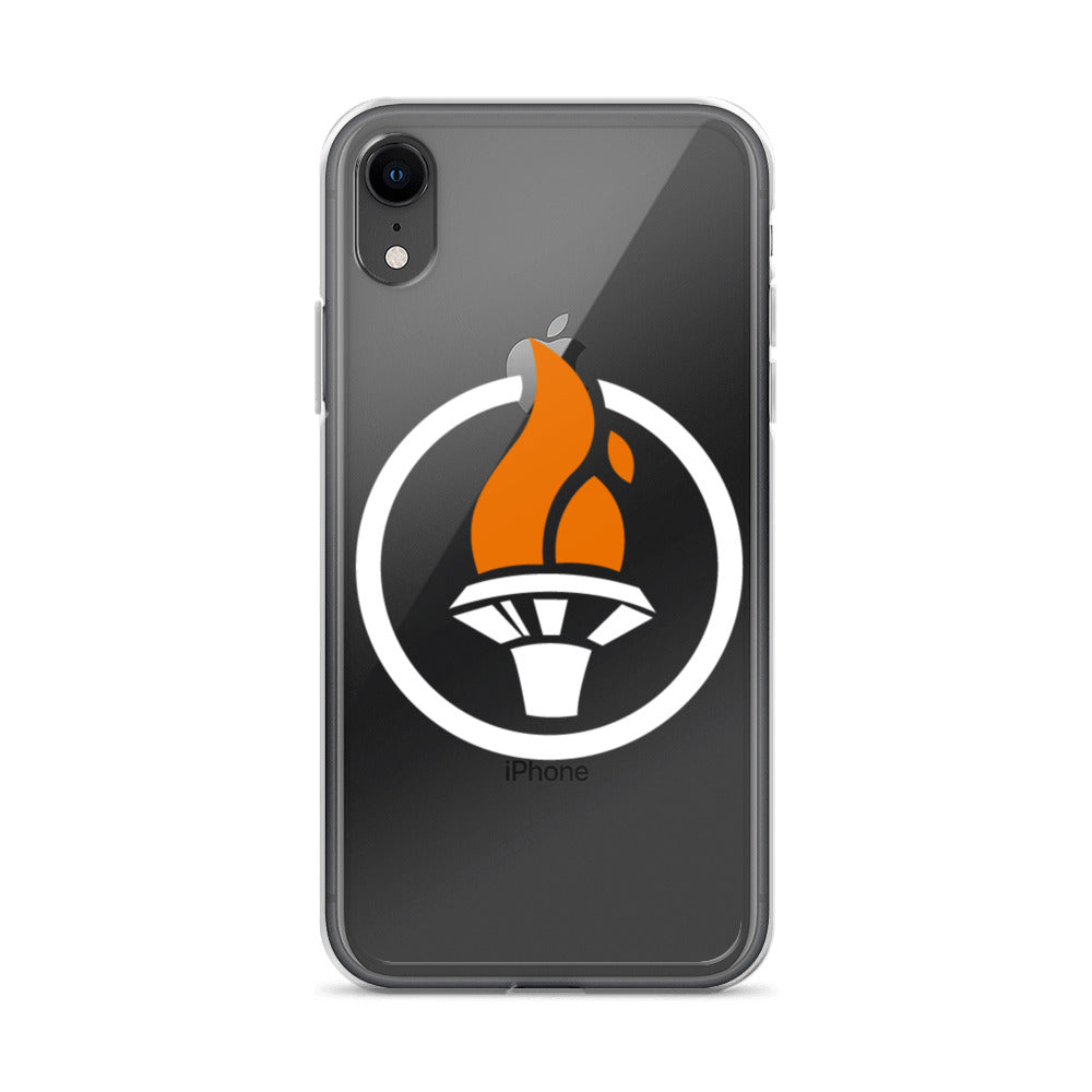 White Logo - iPhone Case