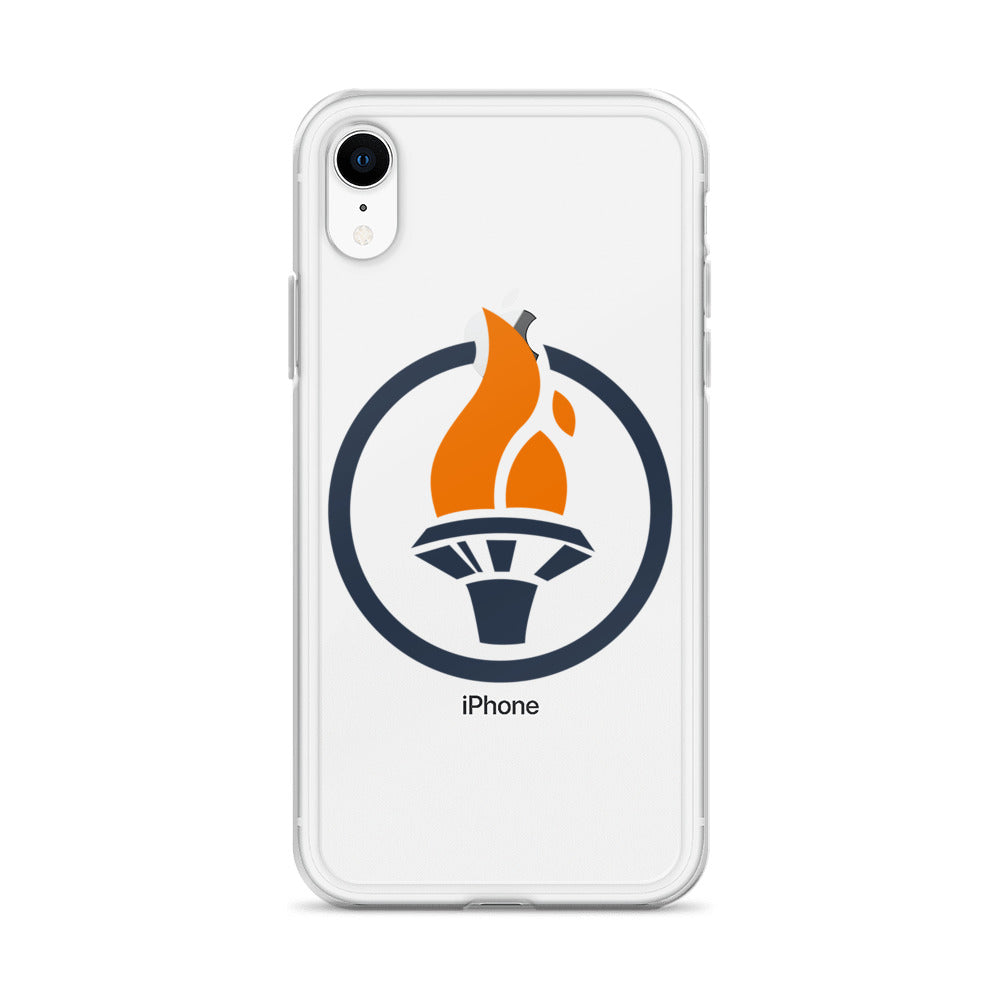 Blue Logo - iPhone Case