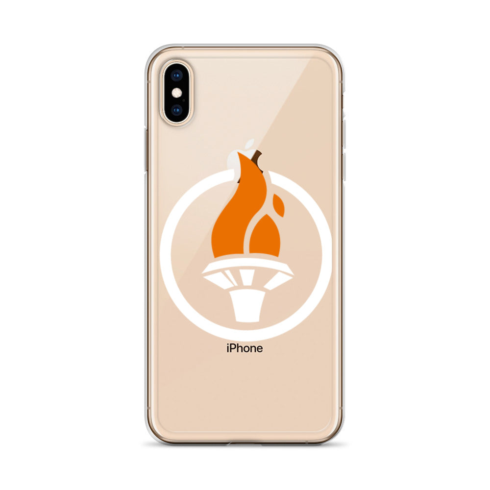White Logo - iPhone Case