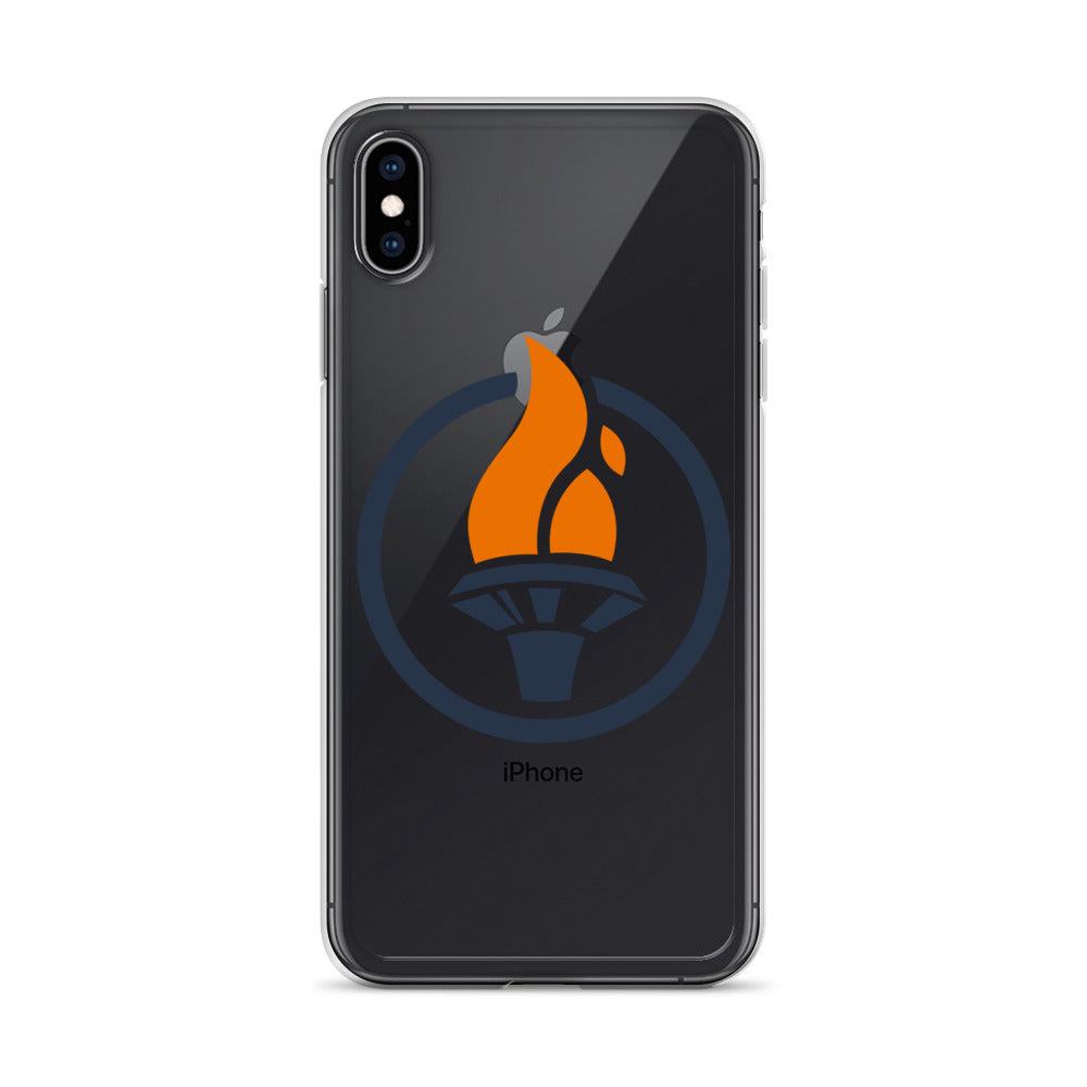 Blue Logo - iPhone Case