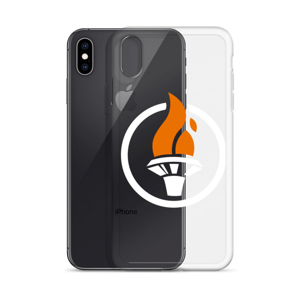 White Logo - iPhone Case