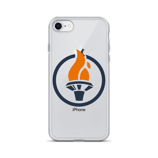 Blue Logo - iPhone Case